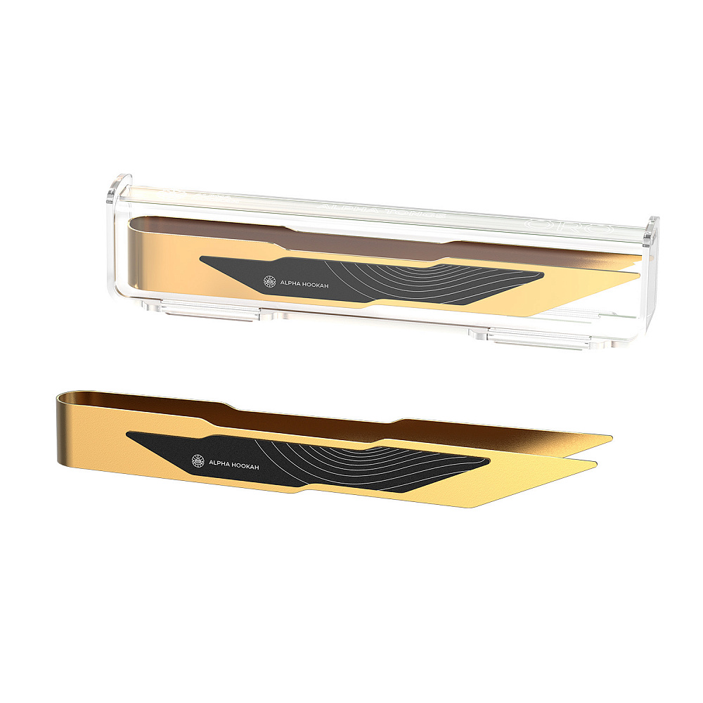 Щипцы ALPHA ORO Gold