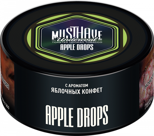 Must Have 125 гр Apple Drops(Яблочные конфеты)
