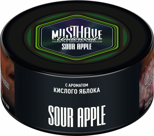 Must Have 125 гр Sour Apple(Кислое яблоко)